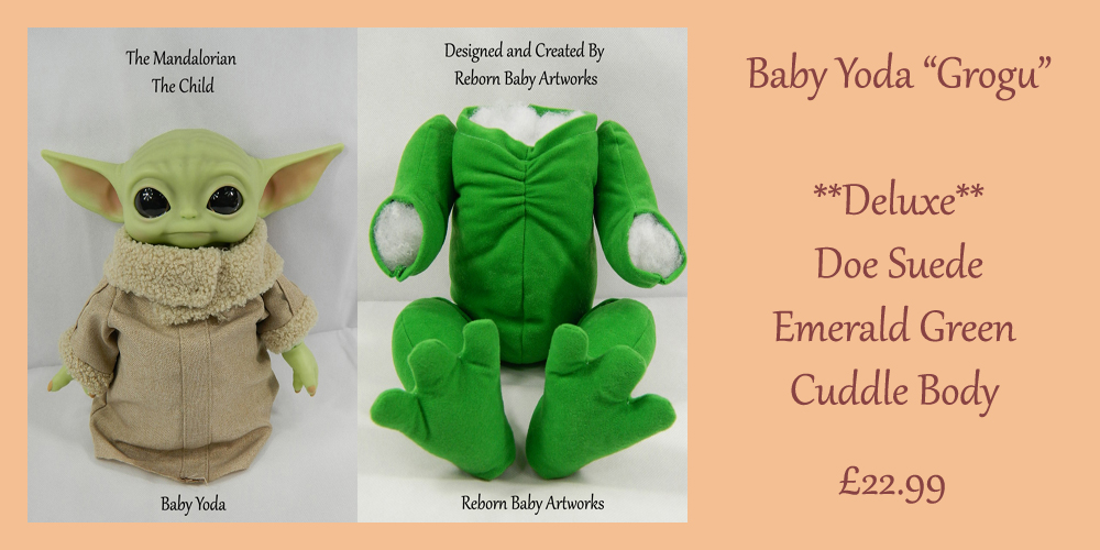 Baby Yoda "Grogu" Deluxe Cuddle Body